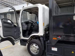 electric delivery vehicle