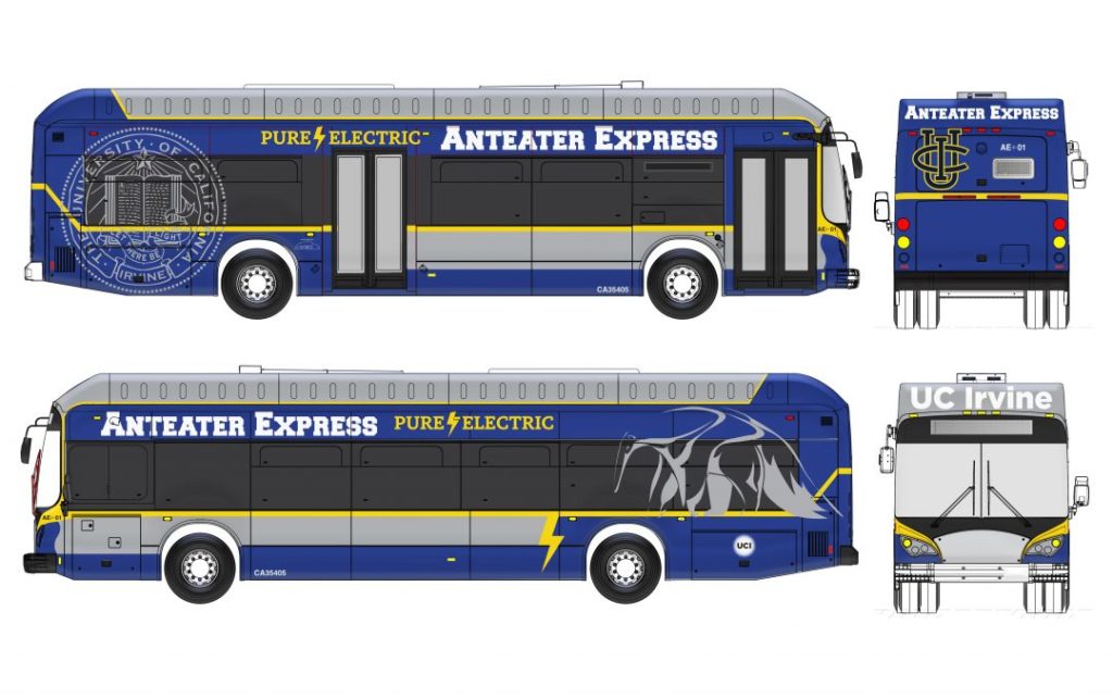 electric bus fleet