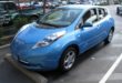 blue car electric leaf nissan bev nissanleaf 526070